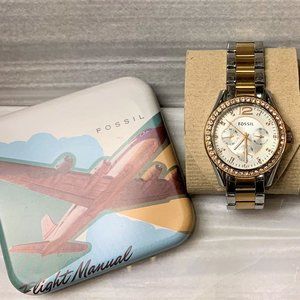 Fossil Riley Chronograph Multi-Function Watch